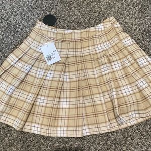 Womens XS Forever21 Plaid Skirt